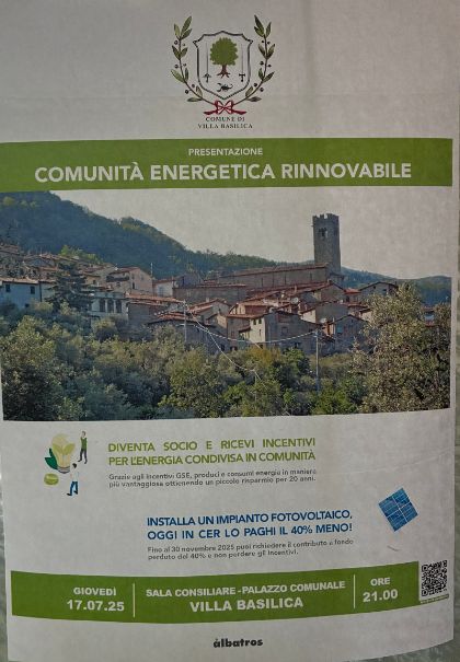 Presentazione Comunità Energetica Rinnovabile Presentazione Comunità Energetica Rinnovabile