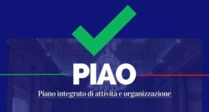 PIAO - Piano Integrato di Attività e Organizzazione 2023-25