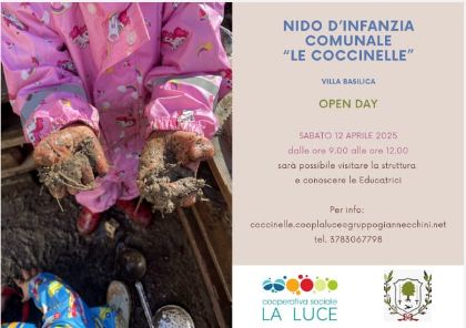 Open Day al Nido Infanzia Open Day al Nido Infanzia
