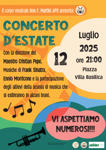 Concerto d'Estate 2025 Concerto d'Estate 2025