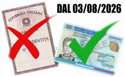 Dal 3 agosto 2026 stop alla carta d’identità cartacea: resta solo quella elettronica