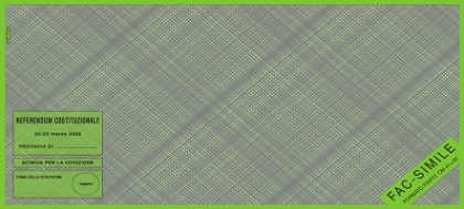 Referendum Costituzionale Confermativo di domenica 22 e lunedì 23 marzo 2026