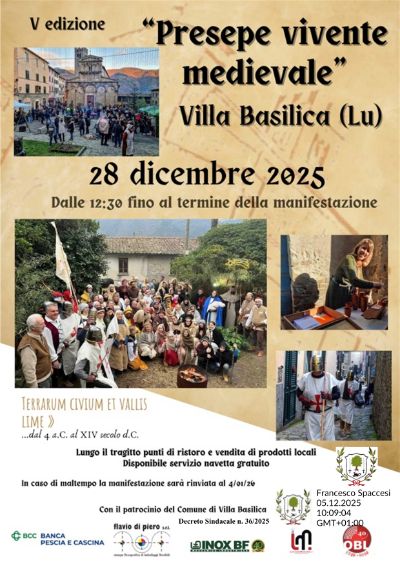 Locandina Presepe Vivente