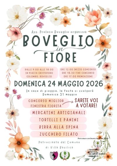 Boveglio in Fiore