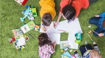 Foto di bambini al Centro Estivo Pizzorna