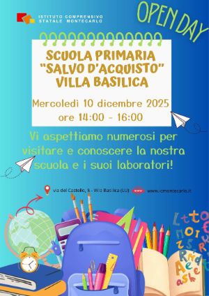 Open day Primaria Villa Basilica